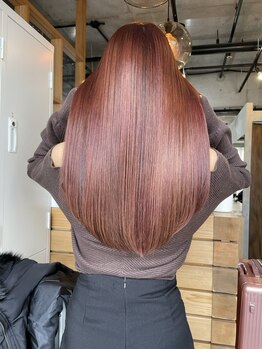 ピンク バイ アンジェリカ 瓢箪山店(PINQ by ANGELICA)の写真/【瓢箪山駅すぐ】髪質・ダメージレベルに合わせて、最適なストレート施術をご提案☆自然な美ストレートに＊