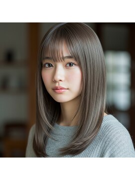 コトナ 越谷店 大人かわいいロングヘアー/ココアブラウン/シャギーカット/越谷/