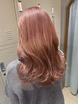 ロンドアジュール 横浜(Lond azur) ミディアムレイヤーカット/レイヤー/顔周り/韓国/髪質改善/横浜