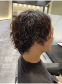 スパイラルパーマ