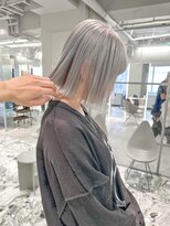 キオク(KIOX)&nbsp;シルバー/ボブ/ハイトーン/ブリーチ/名古屋/栄/髪質改善