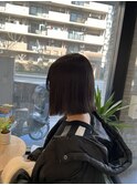 切りっぱなしボブ