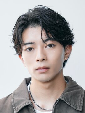 レタッチ バイ フィフス 天神大名(RETOUCH by fifth) 天神メンズパーマフェザーパーマシャドウパーマセンターパート