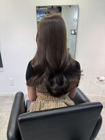 ルル(Lulu)&nbsp;梅田/ブラウン/ベージュ/レイヤー/前髪カット/縮毛矯正/髪質改善