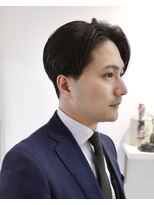 ゾーイボーイズ(ZOEY BOYZ)&nbsp;ソフト縮毛矯正ストレートパーマセンターパートダウンパーマ