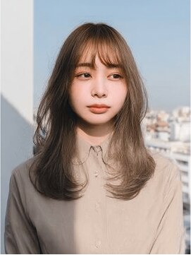 ダル 渋谷/表参道(DAL.) ハッシュカットバタフライカット顔回りカットカーテンバング