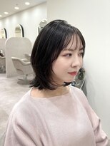 カミトトノウ 【池田】くびれミディアムレイヤー×シンデレラ髪質改善