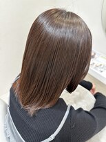 ベル サウス(BHEL south) 津市ロングレイヤーカットハッシュカット透明感カラー重めロング