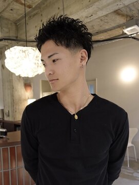 トッド(tod) メンズパーマルアパーマメンズカットニュアンスパーマ