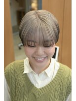 パークホワイト 代官山(PARK White)&nbsp;ボブハッシュカットショート刈り上げマッシュハイトーンカラー