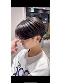 毛流れセンターパート
