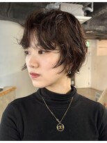ナヌーク ダイカンヤマ(nanuk daikanyama)&nbsp;ショートボブパーマ／ナチュラルパーマ／ドライパーマ
