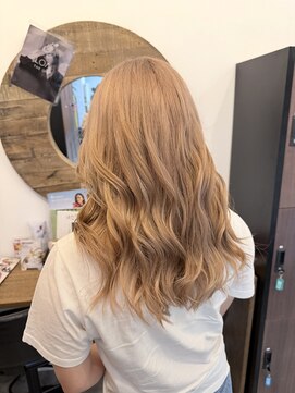 シールドヘアー 沖縄 新都心(C'LD Hair) ミルクティーベージュ/那覇美容室/おもろまち美容室