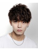 ルーズパーマスパイラルパーマソフトツイストパーママッシュ
