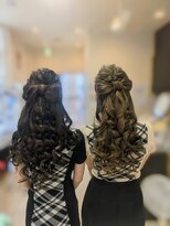 フラワー 栄(Flower)&nbsp;リボンヘアダウンスタイル