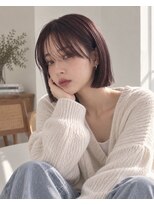 ライフイズチャプター 浜松天竜川駅前店(Life is... Chapter)&nbsp;暖色ブラウン×切りっぱなしボブ