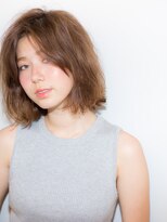 ノラ ヘアーサロン(NORA HAIR SALON) NORA【ERI】小顔前髪くせ毛風ふわデジタルパーマワンカールロブ