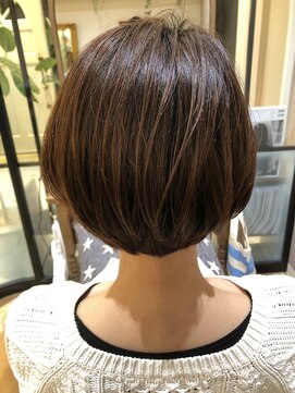 ロンド ブランシュ 錦糸町北口(Lond blanche) 大人女性の丸みシルエットショートボブ☆担当　副店長　川上功介