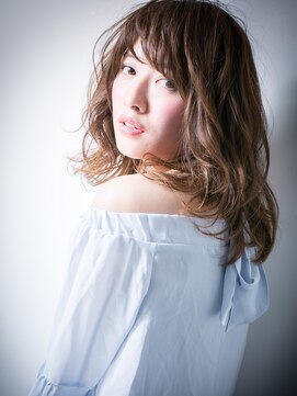 カバーヘアアンドスパ ブリス 浦和(COVER HAIR&SPA bliss) *bliss浦和*外国人風♪ゆらぎカールセミディx