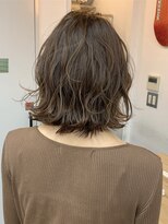 【cuzKLUB】カジュアルボブ×アッシュベージュ