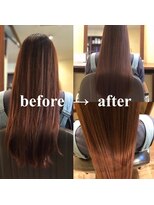 オハナ(ohana)&nbsp;【ohana 表参道】ケラチンTr × 春のヴェールカラー。