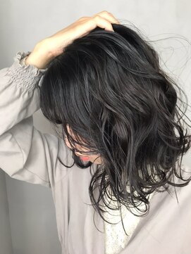 ラトリエ ブロカント 立川北口店(L'atelier BROCANTE) セミディ 透明感 ブランジュ エドルカラー 大人かわいい 小顔