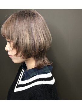 バブルス(BUBBLES) マッシュウルフ×シアーベージュ