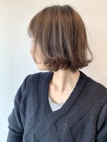 フォーク FOLK&nbsp;【FOLK】外ハネボブ+アッシュグレージュ☆