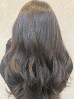 ジーナ 銀座(Zina) 小顔セミウェットウェーブピンクベージュハイライトカラー