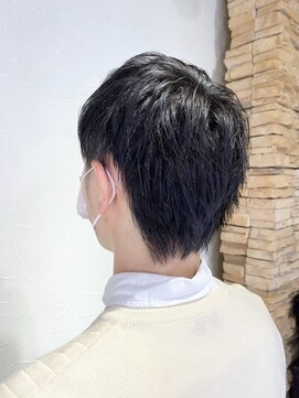 アンク クロス 池袋北口店(ANKHCROSS) 《アンククロスYUKI》アップバングメンズスタイル