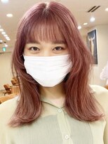 ノラキチジョウジ(NORA KICHIJOJI)&nbsp;#ケアブリーチ#ピンクグレージュ#韓国ヘア#ウルフカット