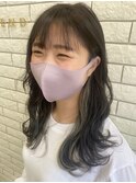 10代20代★インスタ人気外国人風アッシュ×インナーカラー