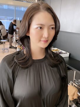 アフロート ギンザ(AFLOAT GINZA) AFLOAT GINZA【仲道 弘泰】かきあげ前髪のくびれミディ