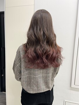 アライブ キチジョウジ(ALIVE Kichijoji) ワインレッドグラデーションカラー