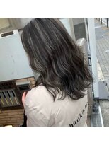 ラフ 難波店(LAFF)&nbsp;#黒髪#ボブルフ#ネビージュ#小顔#ワンレン