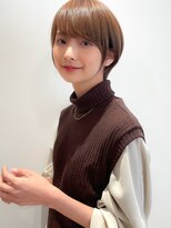 マイラ 銀座(myla)&nbsp;20代30代40代50代マッシュショートボブルフショコラベージュ