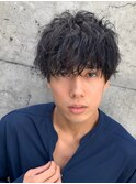 【大人波巻きスパイラルパーマ、ケアツイストスパイラルパーマ】