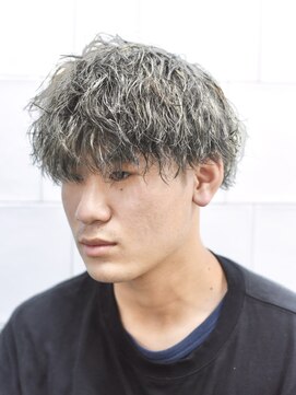 メリケンバーバーショップ コウベ(MERICAN BARBERSHOP KOBE) ツイストミックスパーマN