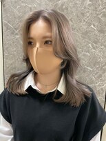 エースハバナ 渋谷(1 HAVANA)&nbsp;くびれ巻き/韓国風/ヨシンモリ/ベージュカラー/イルミナ