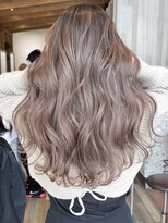 リード バイ ラグーン(LEAD by LAGOON)&nbsp;ラベンダーミルクティーグレージュケアブリーチバレイヤージュ