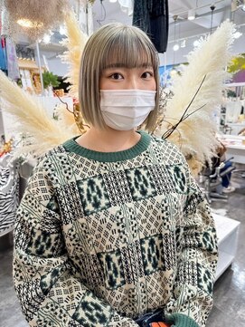 ユイマァル 岡山店(YUIMARL) ハイトーン×前髪インナー