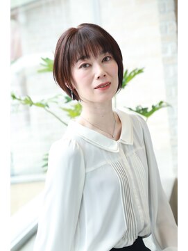 ディーヘア(d'hair) 大人爽やかショート