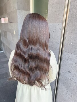 ヒアー 神戸三宮元町(here) ショコラベージュ/ボブルフ/カール/髪質改善