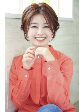 ガーランド (Garland) 前髪/マチルダボブ/ピンクベージュ/インナーグレージュ/表参道