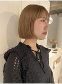 ベージュボブ