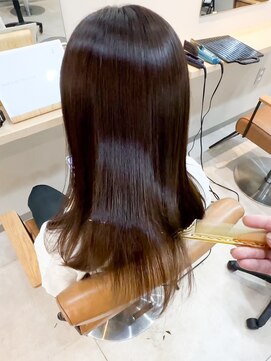 テトテ 三宮店(Tetote) 【tetote山口のサロンスタイル】艶髪ストレート/矯正系髪質改善