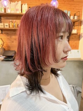 ビスクヘアデザイン(bisq hair design) ブリーチ/ケアブリーチ/アンブレラカラー/ウルフカット