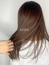 5【COTAトリートメント】人気No.1〔選べるTrコース〕カット＋カラー＋水分補給特化Tr or COTA   11000～