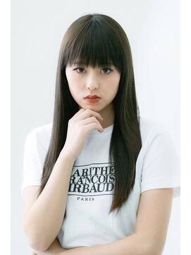 六本木美容室 白金店 艶髪ストレート