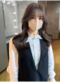 【くびれミディアム】韓国ヘア　レイヤーカット
